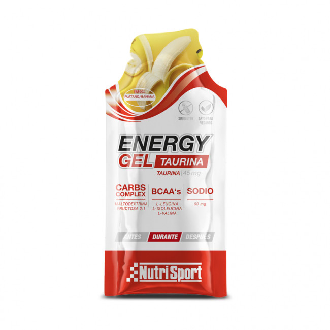 ENERGY GEL TAURINA BANANA