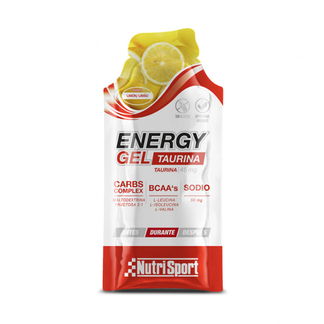 ENERGY GEL TAURINA LIMÓN