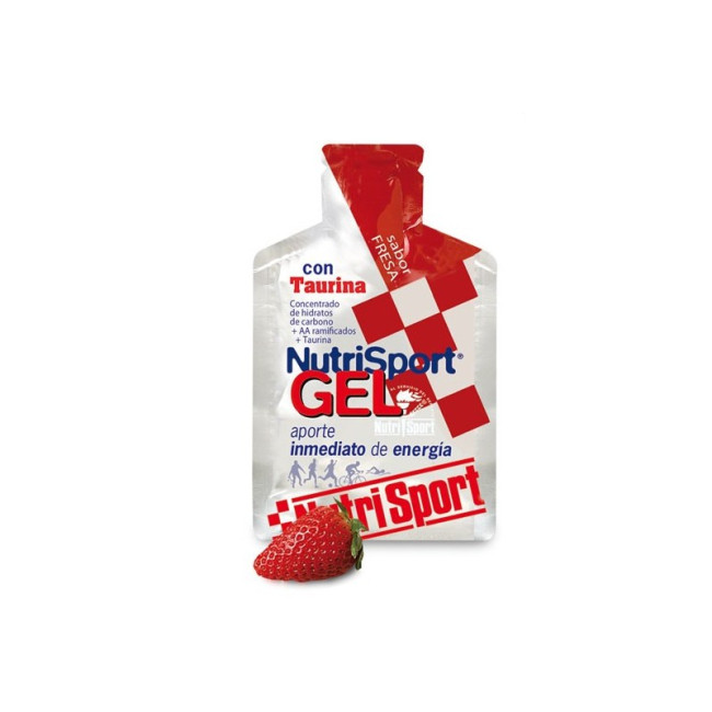 GEL CON TAURINA SABOR FRESA