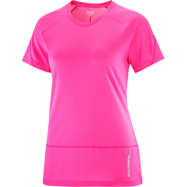 W CROSS RUN SS TEE