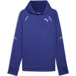 RUN GRID FLEECE HOOD