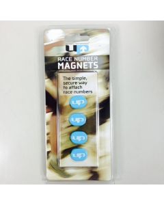 RACE NUMBER MAGNETS - AZUL - UNICA