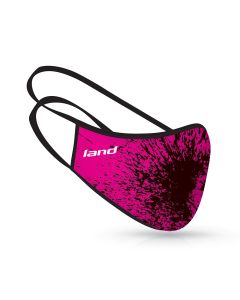 MASCARRILLA LAND - FUCSIA-NEGRO - UNICA