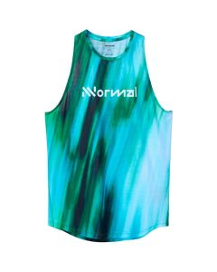 MEN'S RACE TANK NNORMAL - VERDE-NEGRO - S