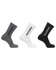 EVERDAY CREW 3-PACK - NEGRO-GRIS-BLANCO - 45-47