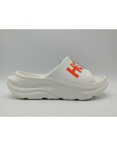 U ORA ATHLETIC SLIDE - BLANCO-NARANJA - 40