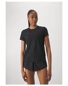 W AIROLITE RUN SHORT SLEEVE - NEGRO - M