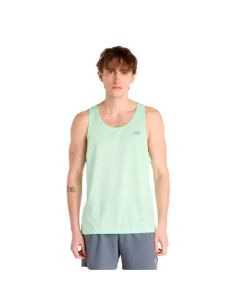 SPORT ESSENTIALS SINGLET - VERDE - L