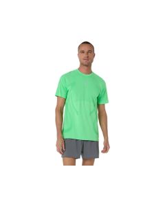 ROAD SEAMLESS SS TOP - VITAL GREEN/ILLUMINATE GREEN - L