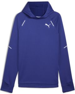 RUN GRID FLEECE HOOD