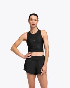 W RACE DAY BRA - BLACK-BLACK - M
