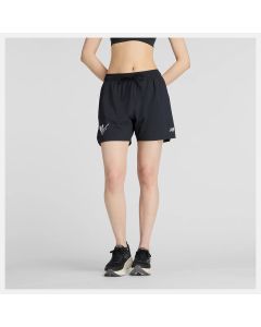 W VALENCIA MARATHON RC SPLIT SHORT 3"