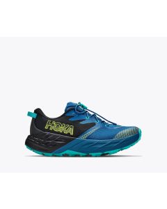 Y SPEEDGOAT 7 BIG KIDS - BLACK/NIGHT GLOW BLUE - 36