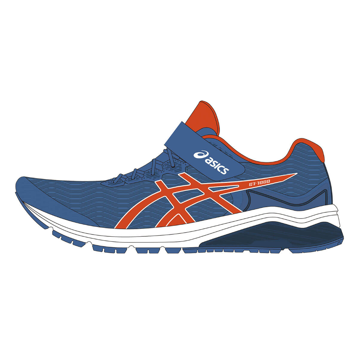 ASICS GT-1000 8 running hombre baratas ofertas outlet en RiosRunning